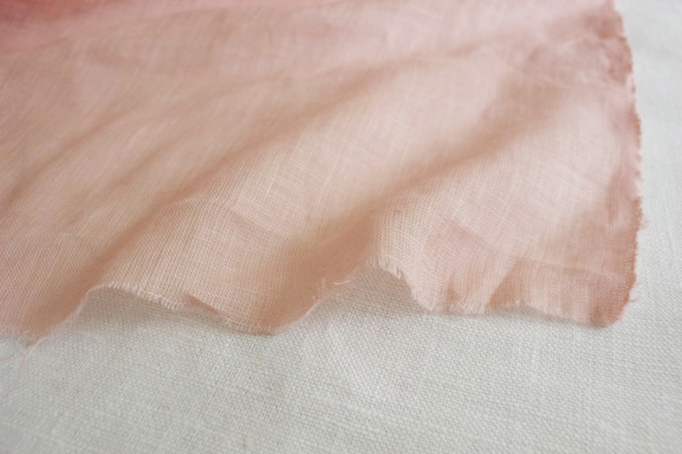 LINNET Natural dye Linen ナチュラル・ダイ・リネン